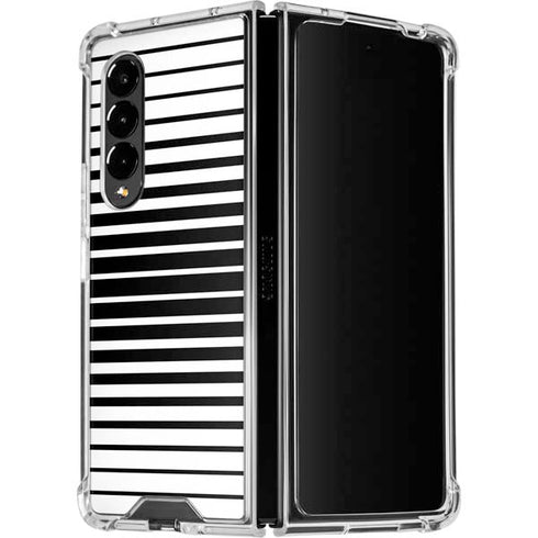 Modern Stripes Galaxy Z Fold4 5G Clear Case