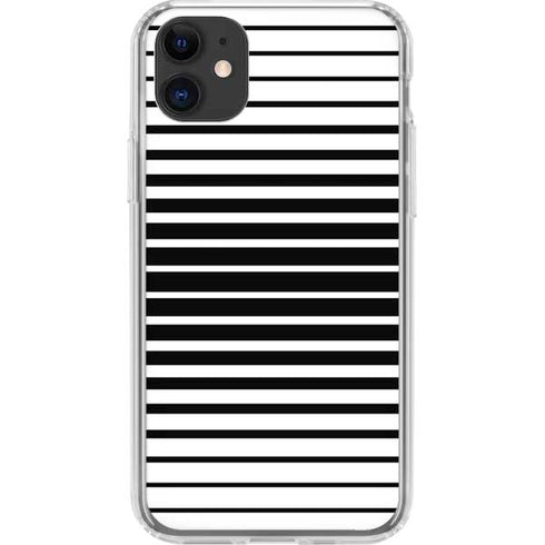 Modern Stripes iPhone 11 Clear Case