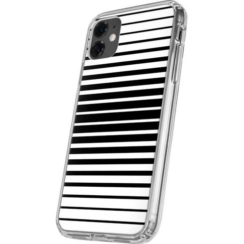 Modern Stripes iPhone 11 Clear Case