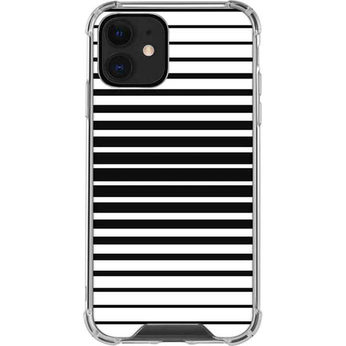 Modern Stripes iPhone 12 Clear Case