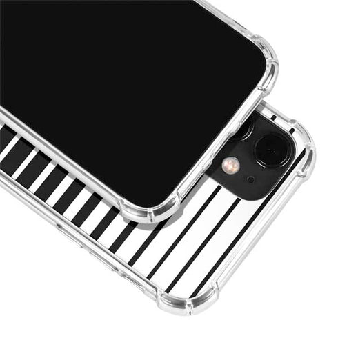 Modern Stripes iPhone 12 Clear Case