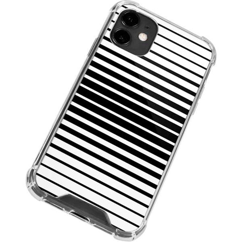 Modern Stripes iPhone 12 Mini Clear Case