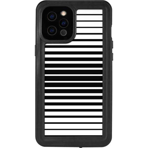 Modern Stripes iPhone 12 Pro Max Waterproof Case
