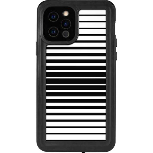 Modern Stripes iPhone 12 Pro Waterproof Case