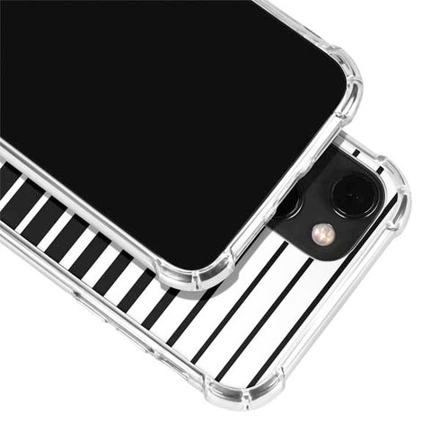 Modern Stripes iPhone 14 Clear Case