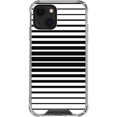 Modern Stripes iPhone 15 Plus Clear Case