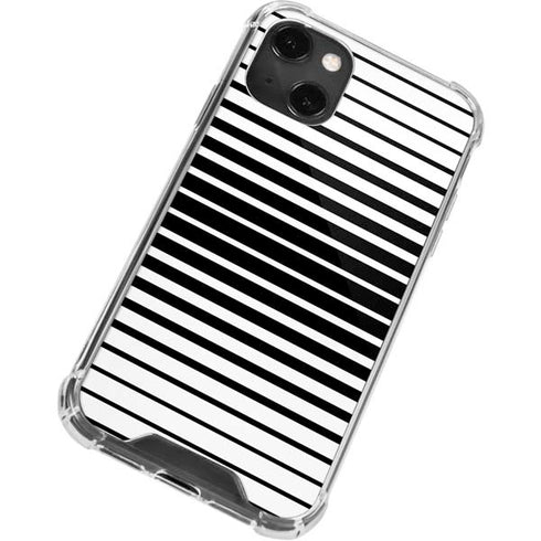 Modern Stripes iPhone 15 Plus Clear Case