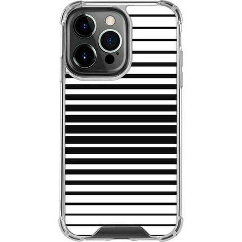 Modern Stripes iPhone 15 Pro Clear Case
