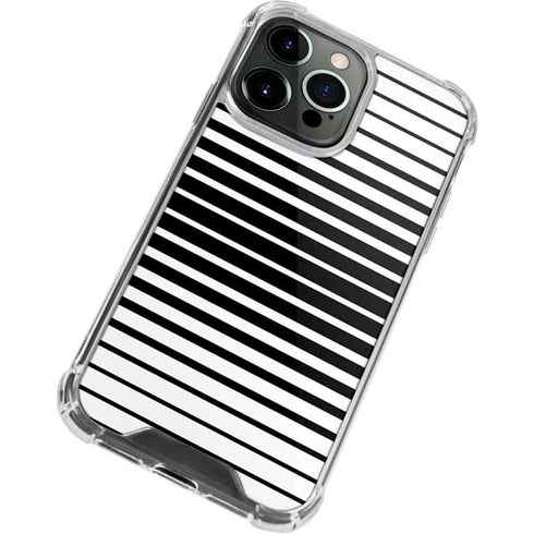 Modern Stripes iPhone 15 Pro Clear Case