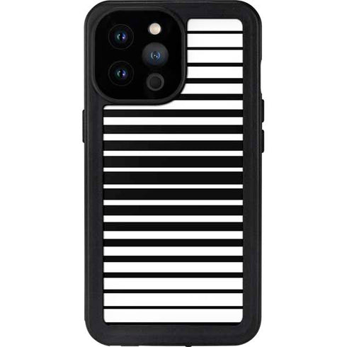 Modern Stripes iPhone 14 Pro Max Waterproof Case