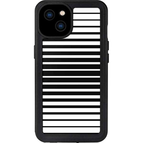 Modern Stripes iPhone 15 Plus Waterproof Case