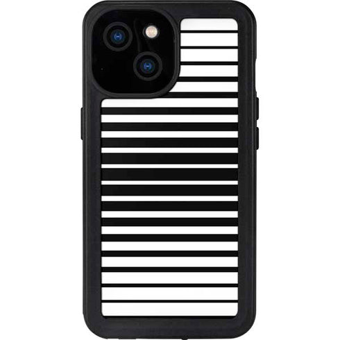 Modern Stripes iPhone 15 Waterproof Case