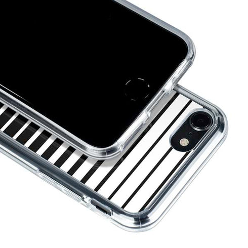 Modern Stripes iPhone SE (2nd & 3rd Gen) Clear Case