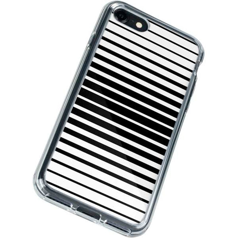 Modern Stripes iPhone SE (2nd & 3rd Gen) Clear Case