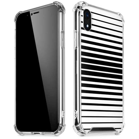 Modern Stripes iPhone XR Clear Case