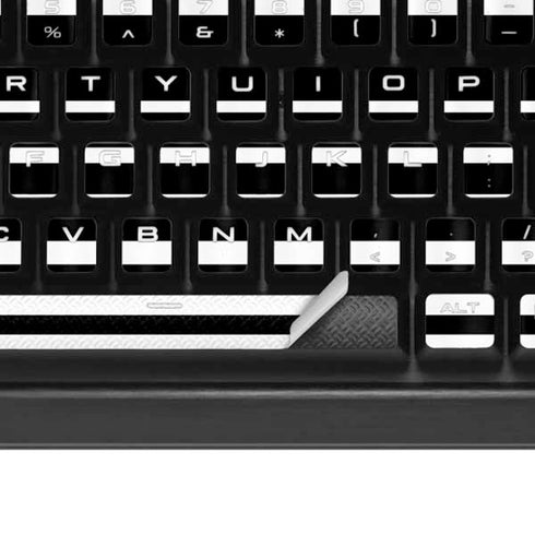 Modern Stripes K95 RGB PLATINUM Mechanical Gaming Keyboard Skin
