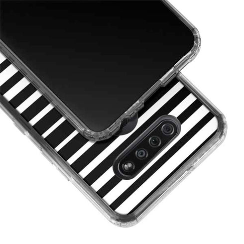 Modern Stripes LG K51/Q51 Clear Case