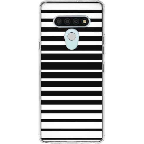 Modern Stripes LG Stylo 6 Clear Case