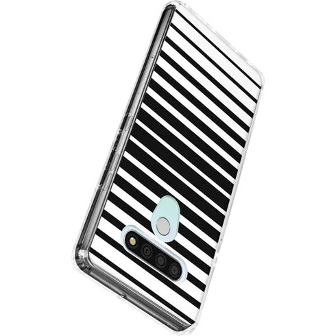 Modern Stripes LG Stylo 6 Clear Case