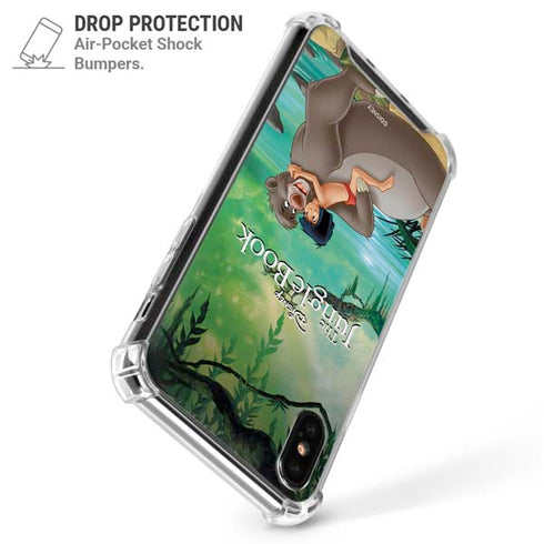 Disney Jungle Book Mogli and Baloo iPhone XS Max Clear Case