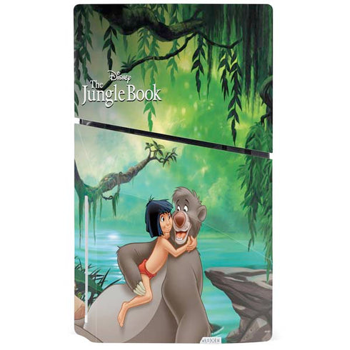 Disney Jungle Book Mogli and Baloo PS5 Slim Disk Bundle Skin