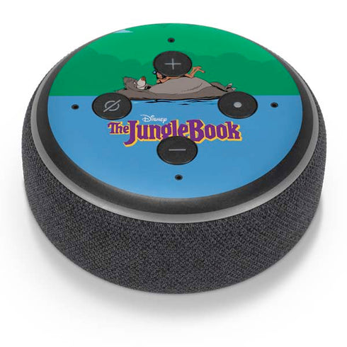 Disney Jungle Book Mogli and Baloo Swim Amazon Echo Dot Skin