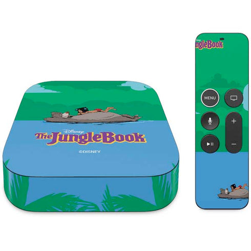 Disney Jungle Book Mogli and Baloo Swim Apple TV Skin