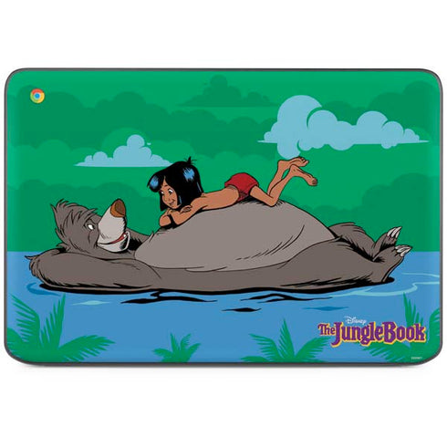 Disney Jungle Book Mogli and Baloo Swim HP Chromebook Skin