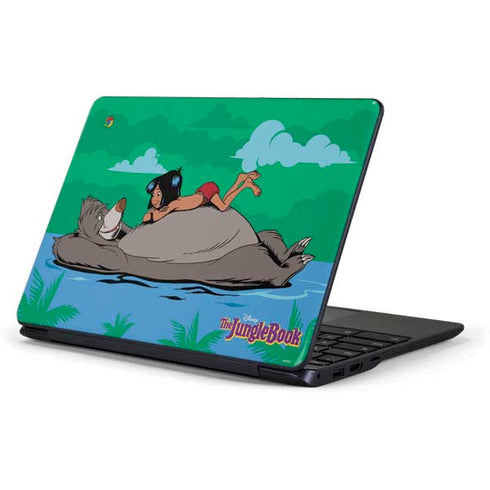 Disney Jungle Book Mogli and Baloo Swim Samsung Chromebook Skin