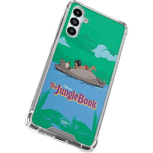 Disney Jungle Book Mogli and Baloo Swim Galaxy A15 5G Clear Case