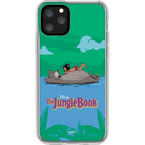 Disney Jungle Book Mogli and Baloo Swim iPhone 11 Pro Clear Case