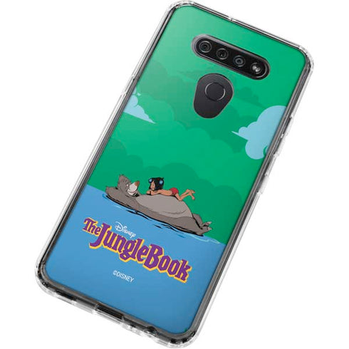 Disney Jungle Book Mogli and Baloo Swim LG K51/Q51 Clear Case