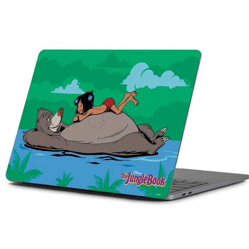 Disney Jungle Book Mogli and Baloo Swim Apple MacBook Pro 13-inch Skin