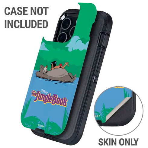 Disney Jungle Book Mogli and Baloo Swim Otterbox Defender iPhone Skin