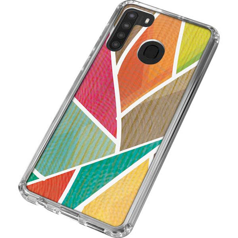 Mojito 01 70s Inspired Galaxy A21 Clear Case
