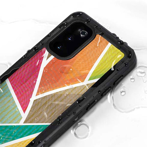 Mojito 01 70s Inspired Galaxy S20 Waterproof Case