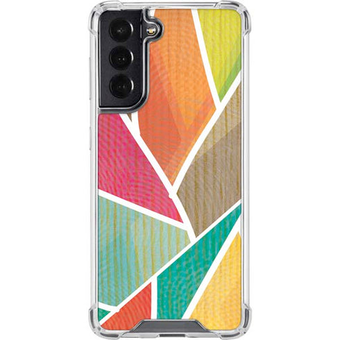 Mojito 01 70s Inspired Galaxy S22 Clear Case