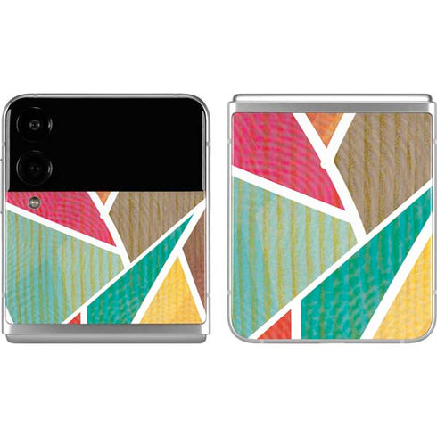 Mojito 01 70s Inspired Galaxy Z Flip4 5G Skin