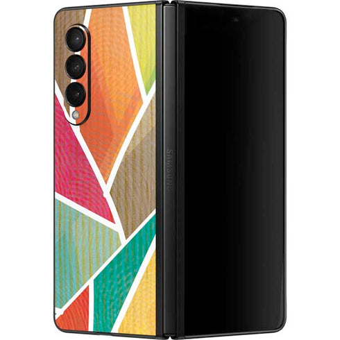 Mojito 01 70s Inspired Galaxy Z Fold3 5G Skin