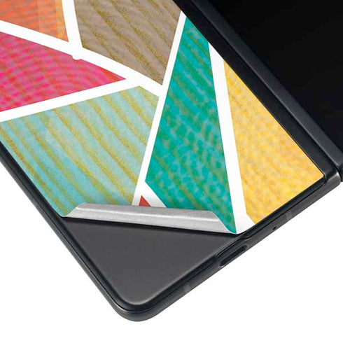 Mojito 01 70s Inspired Galaxy Z Fold3 5G Skin