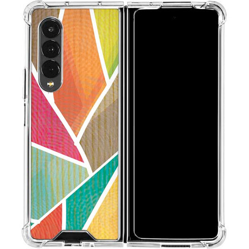 Mojito 01 70s Inspired Galaxy Z Fold4 5G Clear Case