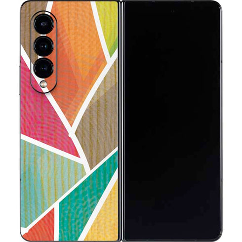 Mojito 01 70s Inspired Galaxy Z Fold4 5G Skin