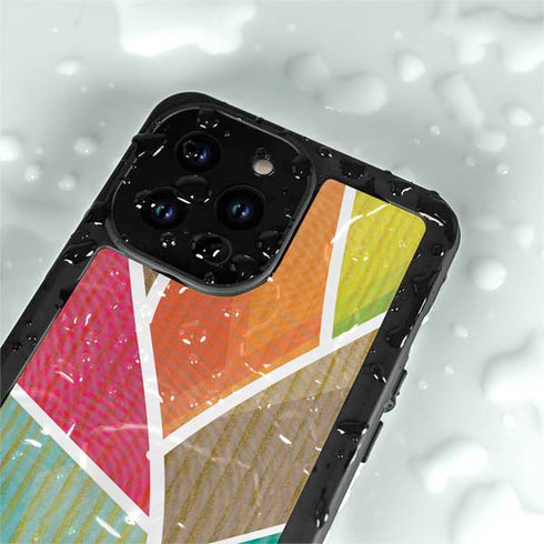 Mojito 01 70s Inspired iPhone 14 Pro Max Waterproof Case