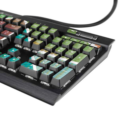 Mojito 01 70s Inspired K95 RGB PLATINUM Mechanical Gaming Keyboard Skin