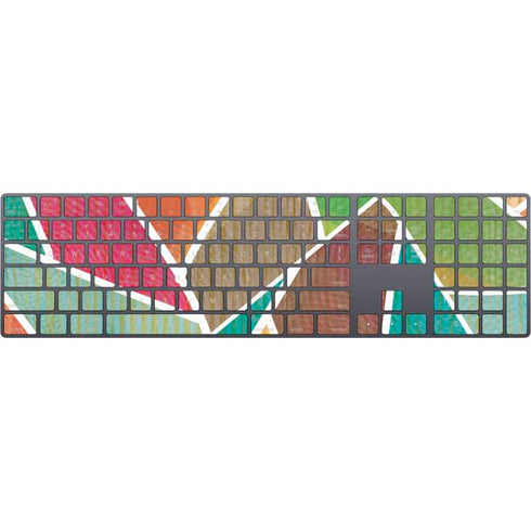 Mojito 01 70s Inspired Magic Keyboard with Numeric Keypad Skin