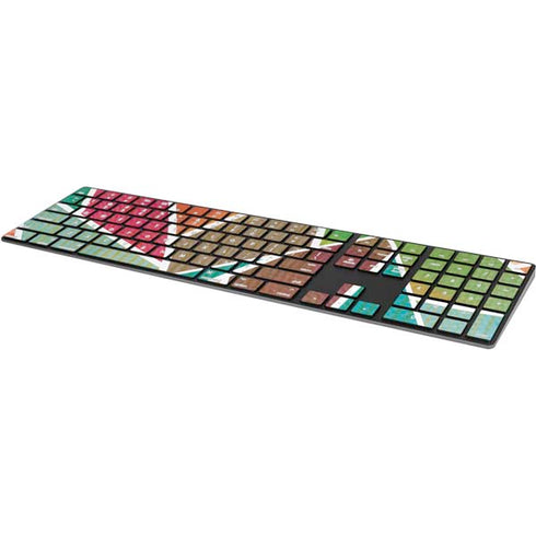 Mojito 01 70s Inspired Magic Keyboard with Numeric Keypad Skin