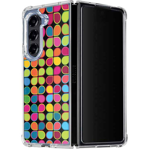 Mojito 04 70s Inspired Galaxy Z Fold5 5G Clear Case