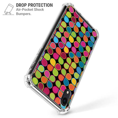 Mojito 04 70s Inspired iPhone XR Clear Case