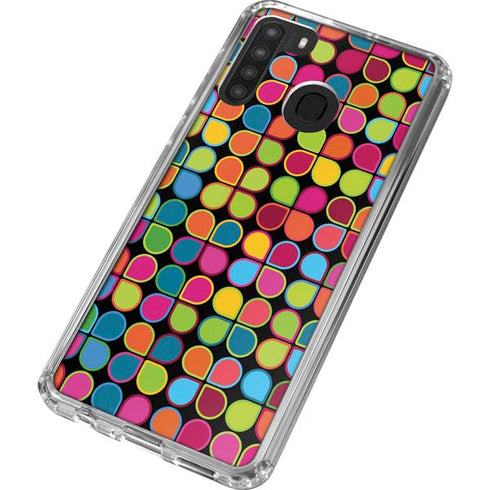 Mojito 04 70s Inspired Galaxy A21 Clear Case