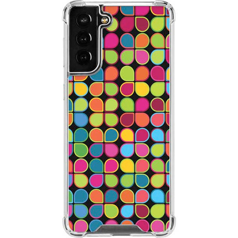 Mojito 04 70s Inspired Galaxy S21 FE Clear Case